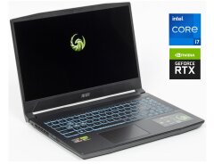 Игровой ноутбук MSI Bravo 15 C7VE / 15.6" (1920x1080) IPS / Intel Core i7-11800H (8 (16) ядер по 2.3 - 4.6&nbsp;GHz) / 16 GB DDR5 / 512 GB SSD / nVidia GeForce RTX 4050, 6 GB GDDR6, 96-bit / WebCam