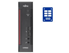 Неттоп Fujitsu Esprimo Q556-2 USFF / Intel Core i3-6100 (2 (4) ядра по 3.7 GHz) / 8 GB DDR4 / 128 GB SSD / Intel HD Graphics 530
