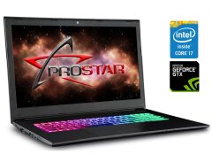 Игровой ноутбук Prostar Clevo N870EP / 17.3" (1920x1080) IPS / Intel Core i7-8750H (6 (12) ядер по 2.2 - 4.1 GHz) / 16 GB DDR4 / 256 GB SSD + 1000 GB HDD / nVidia GeForce GTX 1060, 6 GB GDDR5, 192-bit / WebCam
