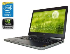Мобильная рабочая станция Dell Precision 7510 / 15.6" (1920x1080) IPS / Intel Core i7-6820HQ (4 (8) ядра по 2.7 - 3.6 GHz) / 16 GB DDR4 / 512 GB SSD / nVidia Quadro M2000M, 4 GB GDDR5, 128-bit / WebCam / Win 10 Pro