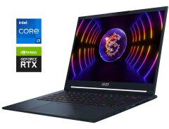 Игровой ноутбук Б-класс MSI Stealth 14 Studio A13VF / 14" (1920x1200) IPS / Intel Core i7-13620H (10 (16) ядер по 3.6 - 4.9 GHz) / 16 GB DDR5 / 1000 GB SSD NVMe / nVidia GeForce RTX 4060, 8 GB GDDR6, 128-bit / WebCam
