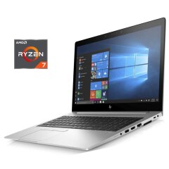 Ультрабук Б-класс HP Elitebook 745 G5 / 14" (1920x1080) IPS / AMD Ryzen 7 Pro 2700U (4 (8) ядра по 2.2 - 3.8 GHz) / 16 GB DDR4 / 256 GB SSD / AMD Radeon Vega 10 Graphics / WebCam