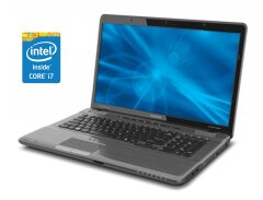 Ноутбук Б-класс Toshiba Satellite P775-S7320 / 17.3" (1600x900) TN / Intel Core i7-2670QM (4 (8) ядра по 2.2 - 3.1 GHz) / 8 GB DDR3 / 240 GB SSD / Intel HD Graphics 3000 / WebCam / DVD-RW / Win 10 Home
