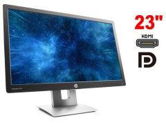 Монитор HP EliteDisplay E232 / 23" (1920x1080) IPS / 1x HDMI, 1x DisplayPort, 1x VGA, 3x USB / VESA 100x100 / Pivot