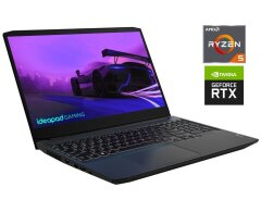 Игровой ноутбук Lenovo IdeaPad Gaming 3 15ACH6 / 15.6" (1920x1080) IPS / AMD Ryzen 5 5600H (6 (12) ядер по 3.3 - 4.2 GHz) / 16 GB DDR4 / 512 GB SSD / nVidia GeForce RTX 3060, 6 GB GDDR6, 192-bit / WebCam