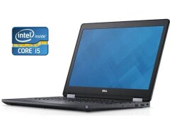 Ноутбук Dell Latitude E5570 / 15.6" (1920x1080) IPS / Intel Core i5-6300U (2 (4) ядра по 2.4 - 3.0 GHz) / 8 GB DDR4 / 256 GB SSD / Intel HD Graphics 520 / Win 10 Pro