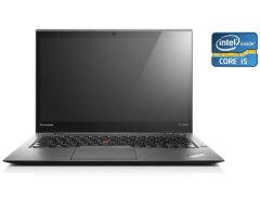 Ультрабук Б-класс Lenovo ThinkPad X1 Carbon / 14" (2560x1440) IPS / Intel Core i5-4300U (2 (4) ядра по 1.9 - 2.9 GHz) / 8 GB DDR3 / 256 GB SSD / Intel HD Graphics 4400 / WebCam / Win 10 Pro
