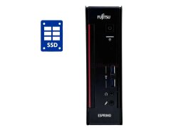 Неттоп Б-класс Fujitsu Esprimo Q556 USFF / Intel Core i3-6100T (2 (4) ядра по 3.2 GHz) / 16 GB DDR4 / 2000 GB SSD / Intel HD Graphics 530