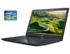 Игровой ноутбук Acer Aspire E5-774G-59BD / 17.3" (1920x1080) IPS / Intel Core i5-7200U (2 (4) ядра по 2.5 - 3.1 GHz) / 12 GB DDR4 / 128 GB SSD + 1000 GB HDD / nVidia GeForce GTX 950M, 2 GB GDDR5, 128-bit / WebCam / DVD-RW / Win 10