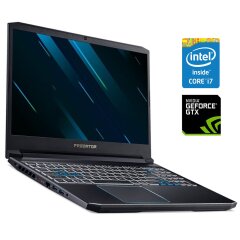 Игровой ноутбук Б-класс Acer Predator Helios 300 PH315-52-78VL / 15.6" (1920x1080) IPS / Intel Core i7-9750H (6 (12) ядер по 2.6 - 4.5 GHz) / 16 GB DDR4 / 1000 GB SSD / nVidia GeForce GTX 1660 Ti, 6 GB GDDR6, 192-bit / WebCam / Win 10