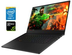 Игровой ноутбук Б-класс Razer Blade 15 RZ09-02386 / 15.6" (1920x1080) IPS / Intel Core i7-9850H (6 (12) ядер по 2.6 - 4.6 GHz) / 16 GB DDR4 / 512 GB SSD NVMe / nVidia GeForce GTX 1070 Max-Q, 8 GB GDDR5, 256-bit