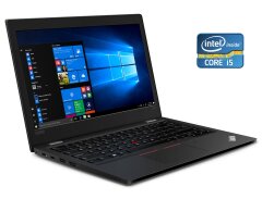 Ультрабук Lenovo ThinkPad L390 / 13.3" (1366x768) TN / Intel Core i5-8365U (4 (8) ядра по 1.6 - 4.1 GHz) / 8 GB DDR4 / 256 GB SSD / Intel UHD Graphics 620 / WebCam