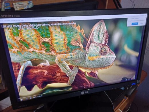 Монітор Б-клас LG IPS225T / 22" (1920x1080) IPS / 1x DVI, 1x VGA