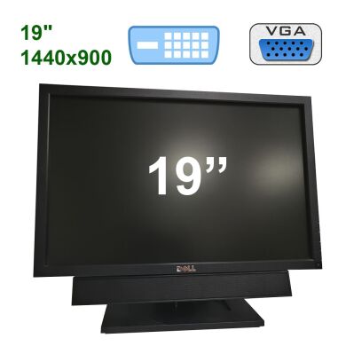 Dell E1911c / 19" (1440x900) TFT TN / VGA, DVI / Portable Acoustic System Dell E1911c / 19" (1440x900) TFT TN / VGA, DVI / Portable Acoustic System