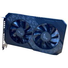 Дискретна відеокарта Asus TUF GeForce GTX 1660 Ti Gaming EVO TOP, 6 GB GDDR6, 192-bit / 1x DVI, 2x HDMI, 1x DisplayPort / (TUF-GTX1660TI-T6G-EVO-GAMING)