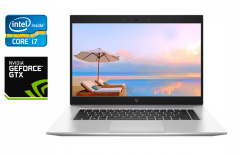 Игровой ноутбук HP EliteBook 1050 G1 / 15.6" (1920x1080) IPS / Intel Core i7-8750H (6 (12) ядер по 2.2 - 4.1 GHz) / 16 GB DDR4 / 512 GB SSD / nVidia GeForce GTX 1050, 4 GB GDDR5, 128-bit / WebCam / TouchID / Windows 10