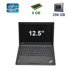 Lenovo ThinkPad X240 / 12.5" (1366x768) / Intel Core i5-4300U (2 (4) ядра по 1.9 - 2.9 GHz) / 8 GB DDR3 / 256 GB SSD / WebCam / USB 3.0
