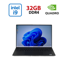 Мобильная рабочая станция Dell Precision 5550 / 15.6" (1920x1200) IPS / Intel Core i9-10885H (8 (16) ядра по 2.4 - 5.3 GHz) / 32 GB DDR4 / 960 GB SSD / nVidia Quadro T2000 Max-Q, 4 GB GDDR5, 128-bit / WebCam