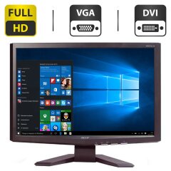 Монитор Б-класс Acer X223HQ (MDC008) / 22" (1920x1080) TN / VGA, DVI / VESA 100x100 + Кабели в комплекте