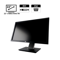 Монитор Dell P2210f / 22" (1680x1050) TN / DVI, VGA