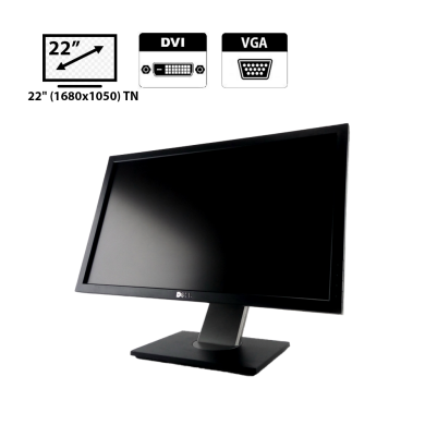 Монитор Dell P2210f / 22" (1680x1050) TN / DVI, VGA Монитор Dell P2210f / 22" (1680x1050) TN / DVI, VGA