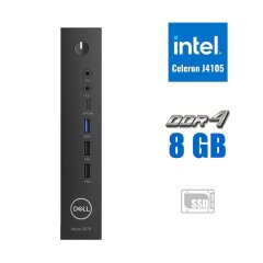 Неттоп Dell WYSE 5070 USFF / Intel Celeron J4105 (4 ядра по 1.5 - 2.5 GHz) / 8 GB DDR4 / 128 GB SSD M.2 / Intel UHD Graphics 600 / 65W / Windows 10 Pro 