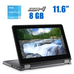 Ноутбук-трансформер Dell Latitude 3120 2-in-1 / 11.6" (1366x768) IPS Touch / Intel Pentium Silver N6000 (4 ядра по 1.1 - 3.3 GHz) / 8 GB DDR4 / 128 GB SSD M.2 / Intel UHD Graphics / WebCam / Windows 11 Pro
