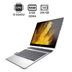 Ноутбук-трансформер HP Elite x2 G4 / 13.3" (3000x2000) IPS Touch / Intel Core i5-8265U (4 (8) ядра по 1.6 - 3.9 GHz) / 8 GB DDR4 / 256 GB SSD / Intel UHD Graphics 620 / WebCam