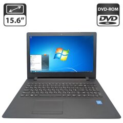 Ноутбук Lenovo IdeaPad 110-15IBR / 15.6" (1366x768) TN / Intel Celeron N3060 (2 ядра по 1.6 - 2.48 GHz) / 2 GB DDR3 / 320 GB HDD / Intel HD Graphics 405 / WebCam / DVD-ROM