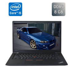 Ультрабук Lenovo ThinkPad T470S / 14" (1920x1080) IPS / Intel Core i5-6300U (2 (4) ядра по 2.4 - 3.0 GHz) / 8 GB DDR4 / 256 GB SSD / Intel HD Graphics 520 / WebCam / TouchID / Windows 10