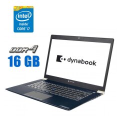 Ультрабук Toshiba Dynabook Tecra X40-F / 14" (1920x1080) IPS Touch / Intel Core i7-8665U (4 (8) ядра по 1.9 - 4.8 GHz) / 16 GB DDR4 / 240 GB SSD / Intel UHD Graphics 620 / WebCam 