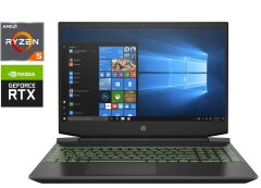 Игровой ноутбук HP Pavilion 15-ec2000nc / 15.6" (1920x1080) IPS / AMD Ryzen 5 5600H (6 (12) ядер по 3.3&nbsp;- 4.2&nbsp;GHz) / 16 GB DDR4 / 512 GB SSD + 500 GB HDD / nVidia GeForce RTX 3050, 4 GB GDDR6, 128-bit / WebCam / АКБ NEW / Win 10 Home