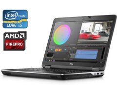 Мобильная рабочая станция Dell Precision M2800 / 15.6" (1920x1080) IPS / Intel Core i5-4310M (2 (4) ядра по 2.7 - 3.4 GHz) / 8 GB DDR3 / 512 GB SSD / AMD FirePro W4170M, 2 GB GDDR5, 128-bit / WebCam / DVD-ROM / Win 10 Pro
