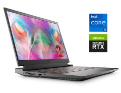 Игровой ноутбук Б-класс Dell G15 5511 / 15.6" (1920x1080) IPS / Intel Core i7-11800H (8 (16) ядер по 2.3 - 4.6 GHz) / 16 GB DDR4 / 512 GB SSD / nVidia GeForce RTX 3060, 6 GB GDDR6, 192-bit / WebCam