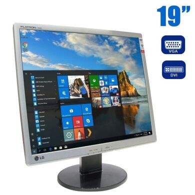 Монитор LG Flatron L1942PE / 19" (1280x1024) TN / VGA, DVI / VESA 75x75 Монитор LG Flatron L1942PE / 19" (1280x1024) TN / VGA, DVI / VESA 75x75