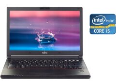 Ноутбук Б-клас Fujitsu LifeBook E546 / 14" (1920x1080) IPS / Intel Core i5-6200U (2 (4) ядра по 2.3 - 2.8 GHz) / 8 GB DDR4 / 120 GB SSD / Intel HD Graphics 520 / WebCam