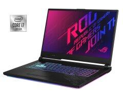 Ігровий ноутбук Asus ROG Strix G17 G712LW / 17.3" (1920x1080) IPS / Intel Core i7-10750H (6 (12) ядер по 2.6 - 5.0 GHz) / 16 GB DDR4 / 1000 GB SSD / nVidia GeForce RTX 2070, 8 GB GDDR6, 256-bit