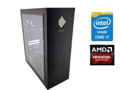 Новый игровой ПК HP OMEN 7WM47AVT#ABA-0042 Tower / Intel Core i7-10700 (8 (16) ядер по 2.9 - 4.8 GHz) / 16 GB DDR4 / 1000 GB SSD / AMD Radeon RX 6600, 8 GB GDDR6, 128-bit / 500W / Win 10 Home