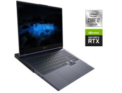 Ігровий ноутбук Lenovo Legion 7 15IMH05 / 15.6" (1920x1080) IPS / Intel Core i7-10750H (6 (12) ядер по 2.6 - 5.0 GHz) / 16 GB DDR4 / 512 GB SSD NVMe / nVidia GeForce RTX 2060, 6 GB GDDR6, 192-bit / WebCam