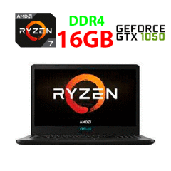 Игровой ноутбук Asus M570D / 15.6" (1920x1080) TN / AMD Ryzen 7 3700U (4 (8) ядра по 2.3 - 4.0 GHz) / 16 GB DDR4 / 512 GB SSD / nVidia GeForce GTX 1050, 2 GB GDDR5, 128-bit / WebCam