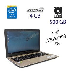 Игровой ноутбук Asus X541U / 15.6" (1366x768) TN / Intel Core i3-6006U (2 (4) ядра по 2.0 GHz) / 4 GB DDR3 / 500 GB HDD / nVidia GeForce 920M, 2 GB DDR3, 64-bit / WebCam
