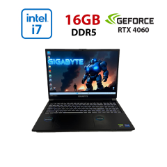 Игровой ноутбук Gigabyte G6 KF / 16" (1920x1200) IPS / Intel Core i7-13620H (10 (16) ядер по 3.6 - 4.9 GHz) / 16 GB DDR5 / 1000 GB SSD / nVidia GeForce RTX 4060, 8 GB GDDR6, 128-bit / WebCam