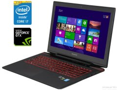 Ігровий ноутбук Lenovo Y50-70 / 15.6" (1920x1080) IPS / Intel Core i7-4720HQ (4 (8) ядра по 2.6 - 3.6 GHz) / 8 GB DDR3 / 240 GB SSD / nVidia GeForce GTX 860M, 2 GB GDDR5, 128-bit / WebCam / Win 10 Home