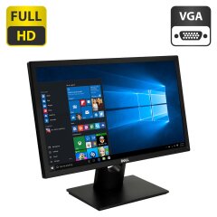 Монитор Dell E2216HV / 22" (1920x1080) TN / VGA / VESA 100x100 + Кабели (VGA и питания) в комплекте