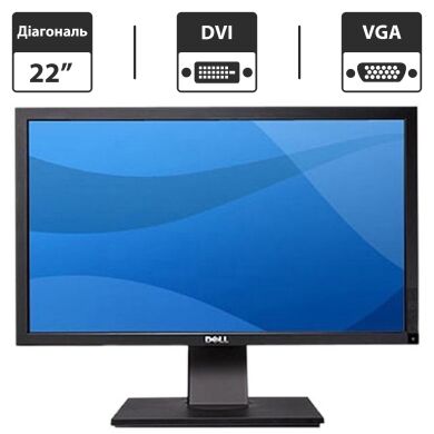 Монитор Dell P2211H / 22" (1920x1080) TN / DVI, VGA, USB-Hub Монитор Dell P2211H / 22" (1920x1080) TN / DVI, VGA, USB-Hub
