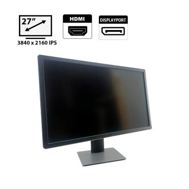 Монитор Dell P2715Q / 27" (3840x2160) IPS / 1x DP, 1x HDMI