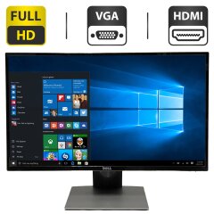 Монитор Dell SE2717H / 27" (1920x1080) IPS / VGA, HDMI + Кабель питания