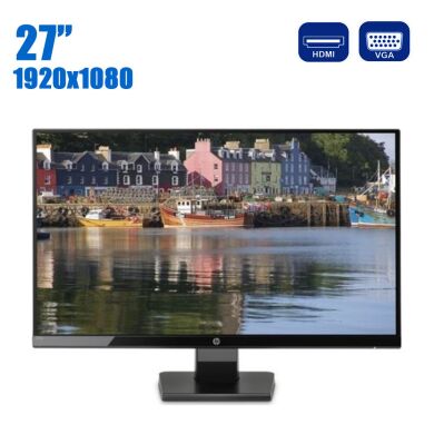 Монитор HP Pavilion 27w / 27" (1920x1080) IPS / VGA, HDMI Монитор HP Pavilion 27w / 27" (1920x1080) IPS / VGA, HDMI
