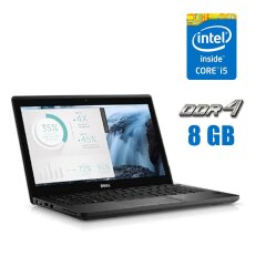 Нетбук Dell Latitude E5280 / 12.5" (1920x1080) IPS Touch / Intel Core i5-7200U (2 (4) ядра по 2.5 - 3.1 GHz) / 8 GB DDR4 / 128 GB SSD / Intel HD Graphics 620 / WebCam