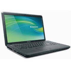 Ноутбук Lenovo G550 / 15.6" (1366x768) TN / Intel Pentium T4400 (2 ядра по 2.2 GHz) / 4 GB DDR3 / 240 GB HDD / Intel GMA 4500M Graphics / WebCam / АКБ не тримає 